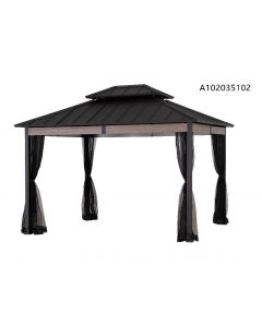 HANCOCK 10X12FT HARDTOP METAL GAZEBO