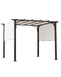 9x9 RetracTable Shade Pergola (Sling Fabric)