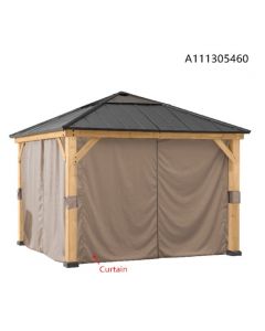 Curtain Universal For 9x9 Wood Gazebo