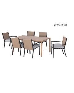 Creston Dining Set (Steel Version)