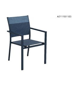 Whittier Sling Dining Chair Color Block Options v1