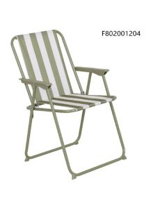 Bahari Picnic Chair (Green Stripe)