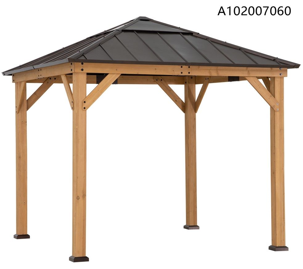 9x9 Grayden One-Tiered Hard Top Gazebo