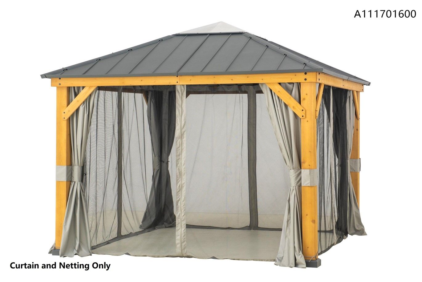 CANVAS Kingsmere 10x10 Gazebo Walls Netting