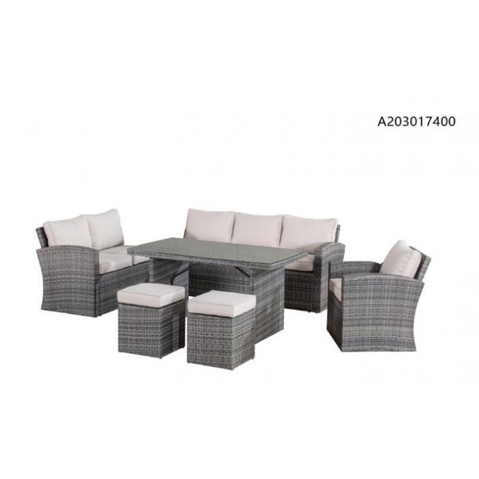 MOLISE LOUNGE SET 7 PIECE