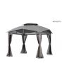 CANVAS Cumberland 10'x10' Double-Tier Soft-Top Gazebo