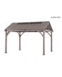 11x13 Maple Hills V3 Pitched Roof Hard Top Gazebo