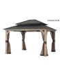 YORKTOWN 10X12FT HD WOOD GAZEBO