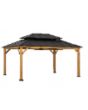 12x16 Archwood Steel Top Gazebo