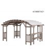 SummerCove Bellucci 10 ft. x 14 ft. Cedar Framed Arched Pergola