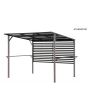 8x9 Arlon Polycarbonate Roof Spa Pergola