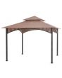 Canopy for A101000201 (Old# D-GZ136PST-P,CTC# 088-2021) Summerland Gazebo