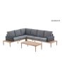 CANVAS Edenvale 4-Piece Sectional Set