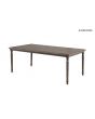 Windsor 7-Pieces Wicker Rectangle Outdoor Dining -- box 3 (74IN Windsor Rectangular Dining Table)