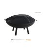 Windgate 40 inch fire pit with spark guard