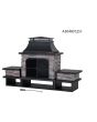 Bel Aire Fire Place(matte black)