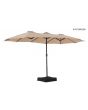 Triple Canopy Umbrella