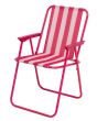 Bahari Picnic Chair (Pink Stripe)